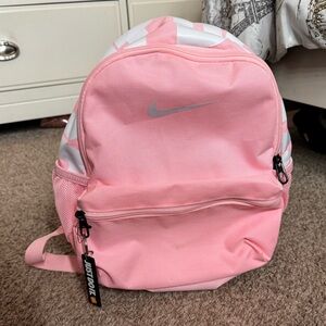 Pink Nike backpack